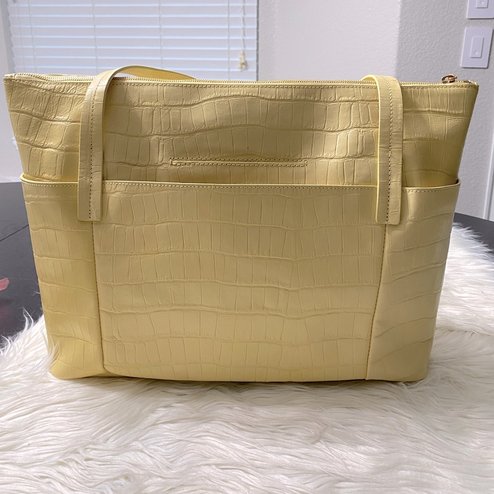 Hammitt Large Cream Tote Bag - Picture 2 of 11